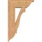 Ekena Millwork Balboa Traditional Smooth Bracket w/ Offset Brace, Western Red Cedar, 7 1/2"W x 20"D x 32"H BKT0806X20X32BOA01SWR - alternate 2
